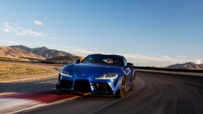 2023 Toyota Supra blue