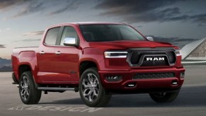 The 2024 Ram Dakota is a new midsize truck