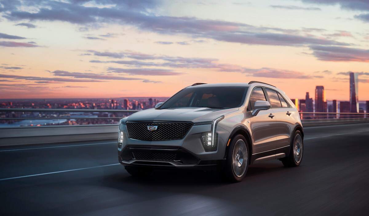 The 2024 Cadillac XT4 is an attractive small luxury SUV