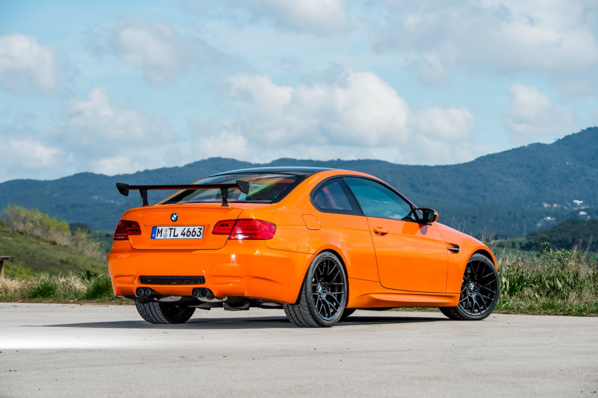 The E92 M3 in orange