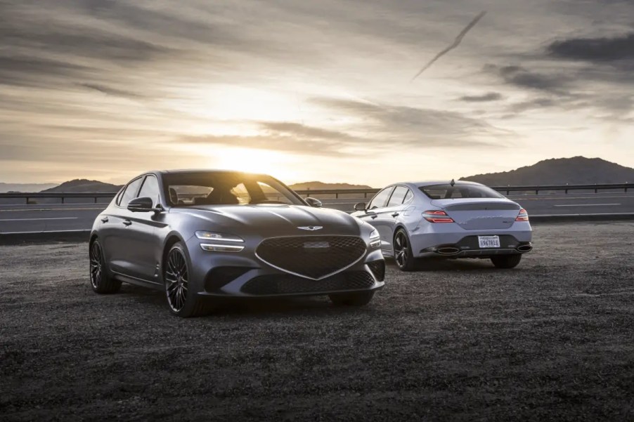 The 2022 Genesis G70, one of the most reliable luxury cars