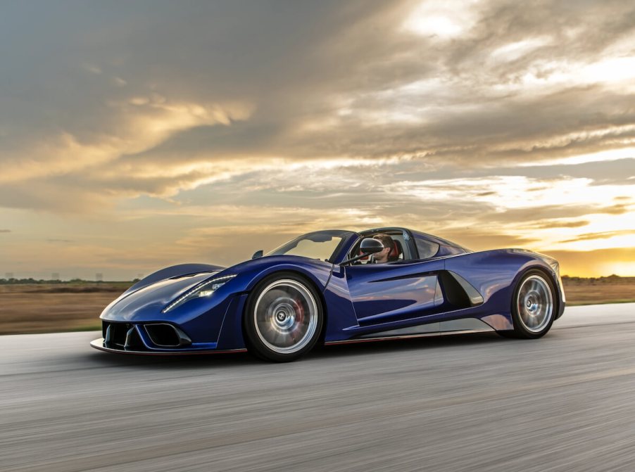 Hennessey Venom F5 Blue