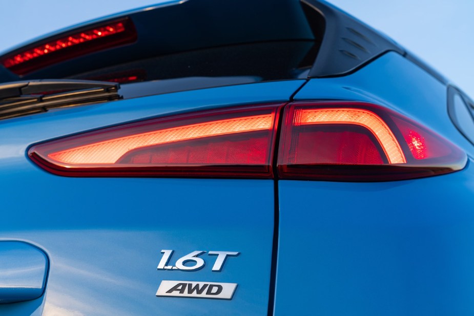 2023 Hyundai Kona rear 