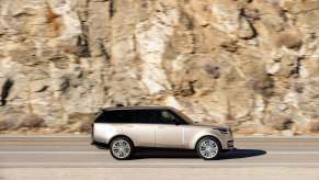 Range Rover from the passenger side