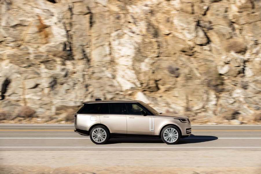 Range Rover from the passenger side