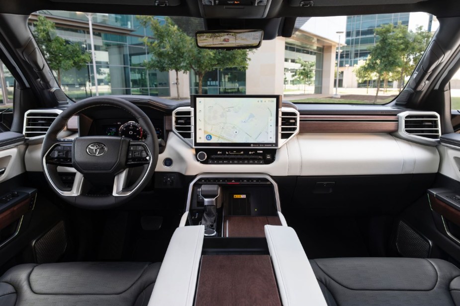 2023 Toyota Sequoia interior 