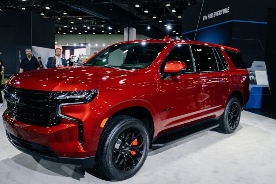 2023 Chevrolet Tahoe in red