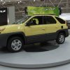 Pontiac Aztek in yellow