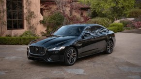 The 2023 Jaguar XF, a lackluster luxury sedan that is part of why the brand is nearly dead.