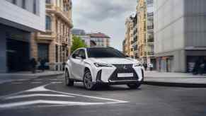 The best luxury subcompact SUVs includes this Lexus UX