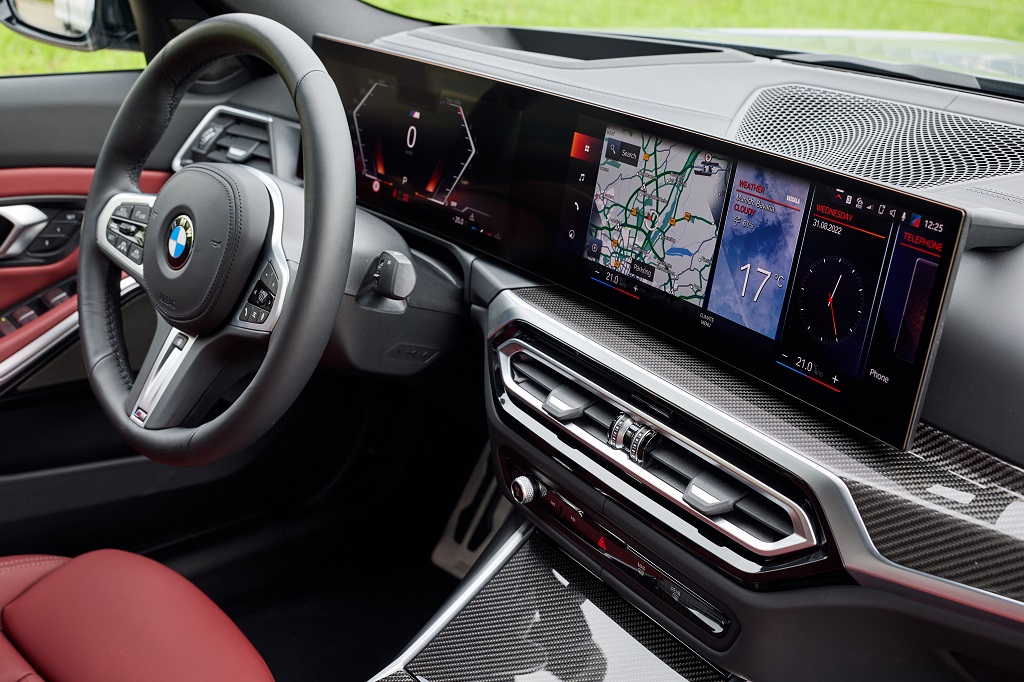 Interior of the BMW 4 series