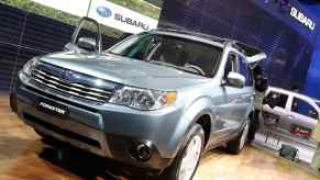 Reliable cheap SUVs for the family include this Subaru Forester