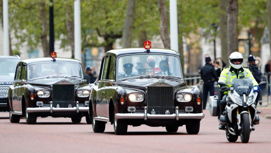 The Queen's Rolls-Royce Phantom IV at her Silver Jubilee