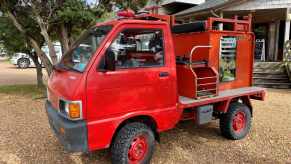 Where do you think this old Japanese minitruck is?