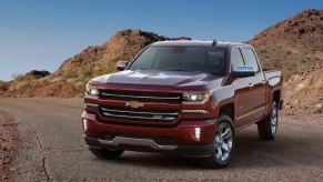 Red 2017 Chevrolet Silverado 1500