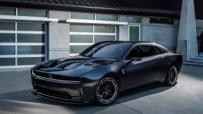 The 2024 Dodge Charger Daytona SRT Banshee EV coupe concept car.