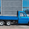 Blue 2023 Keyu six-wheel mini truck side view