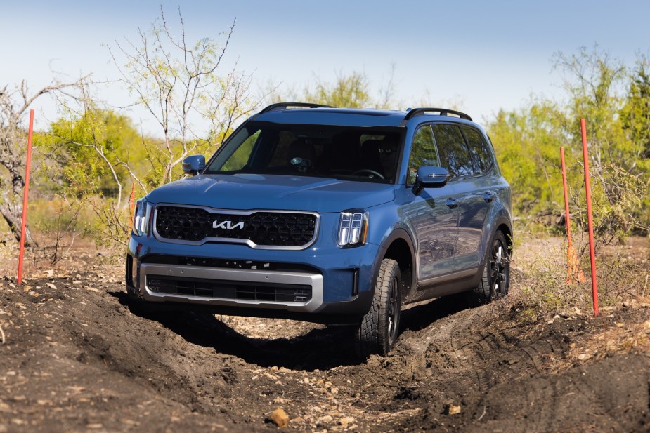 2023 Kia Telluride blue is one of the best midsize SUVs 