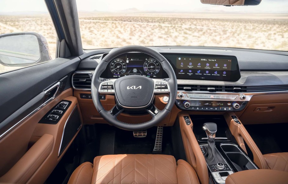 2023 Kia Telluride interior 