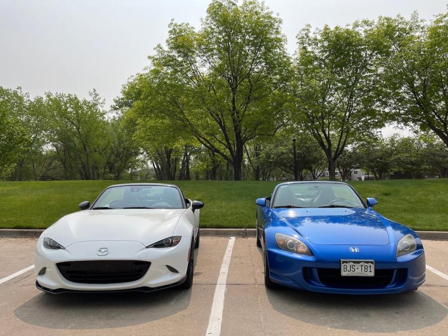 2023 Mazda MX-5 and Honda S2000