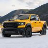 The 2023 Ram Rebel Havoc Edition off-roading in snow