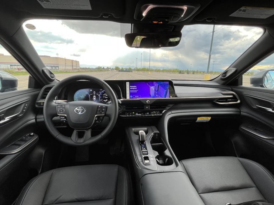 2023 Toyota Crown front interior view