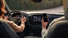 2023 Chevy Traverse dashboard