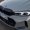 The new 3 Series from BMW has a slightly re-worked grille and front end