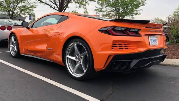 The New Corvette E-Ray Destroys Doubts in Person