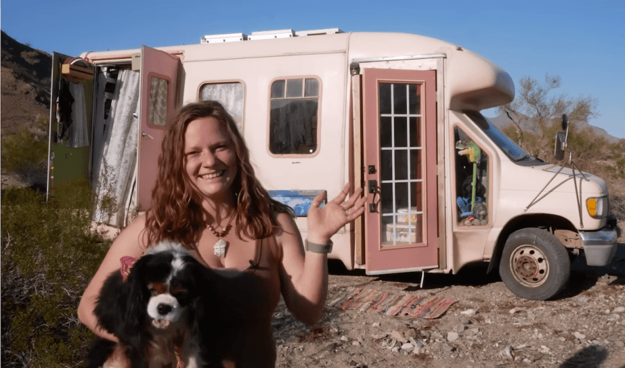 An artist and her DIY camper