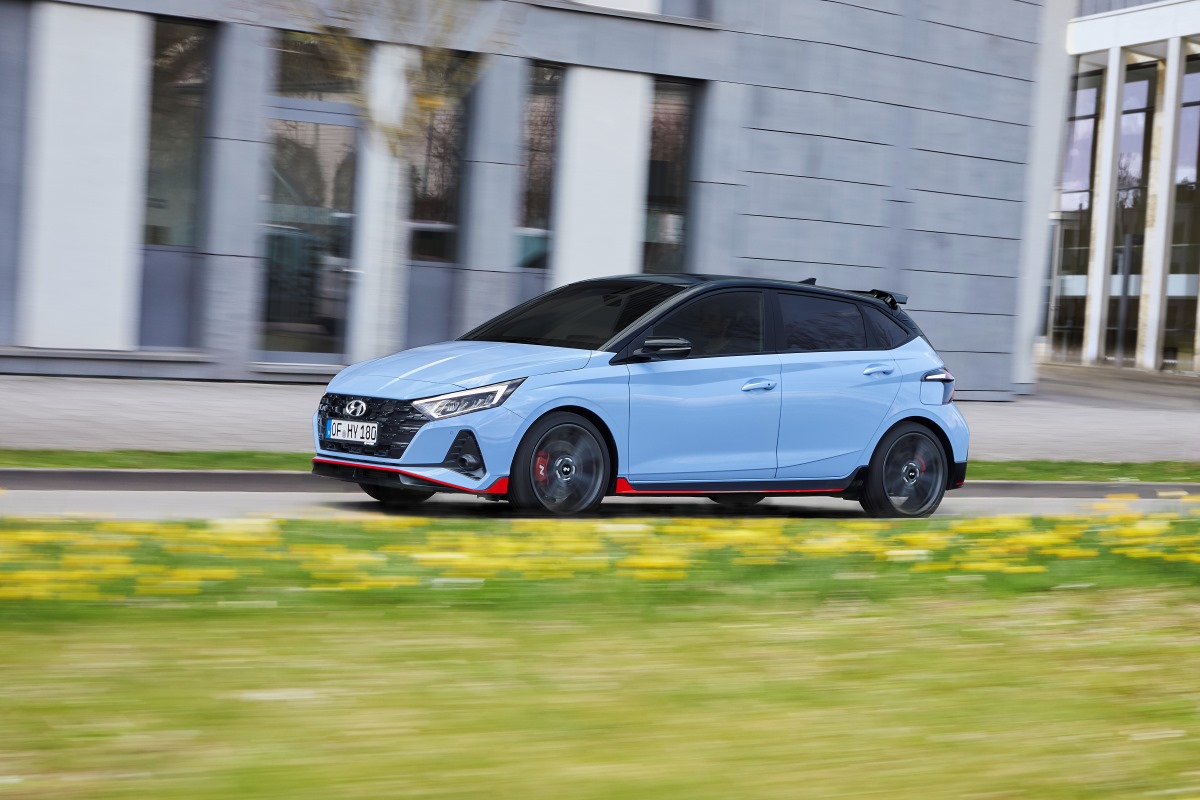 The 2022 Hyundai i20 N hot hatch