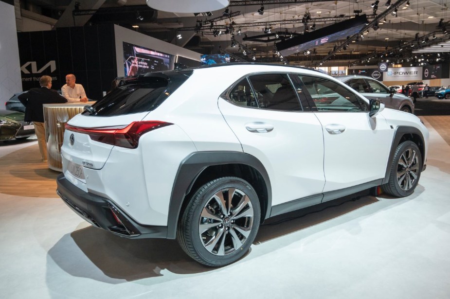 2023 Lexus UX in white 