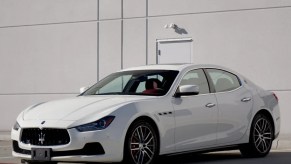 2014 Maserati Ghibli four-door with a Ferrari V6 engine