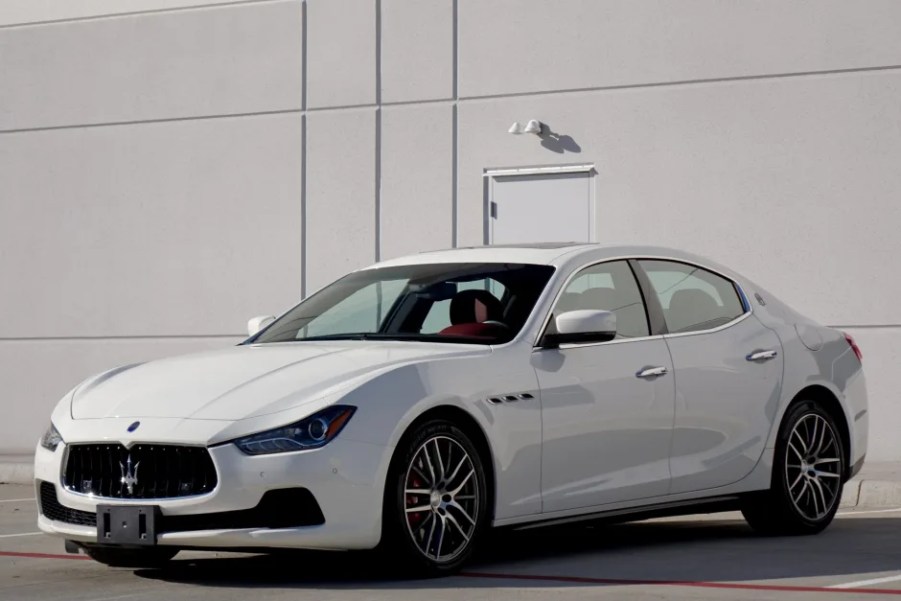 2014 Maserati Ghibli four-door with a Ferrari V6 engine