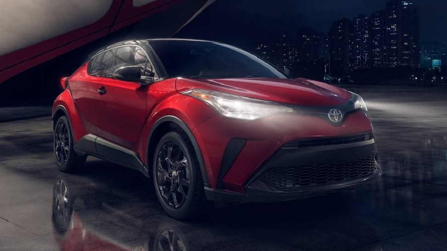 Nightshade Edition for red 2022 Toyota C-HR, J.D. Power most reliable SUV, was just killed