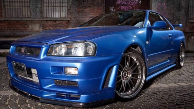 Paul Walker-Driven Nissan Skyline GT-R R34 Breaks Record