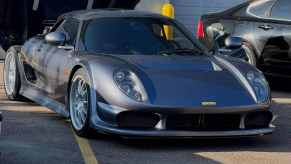 The Noble M12, a British built supercar with a Porsche-designed Ford engine