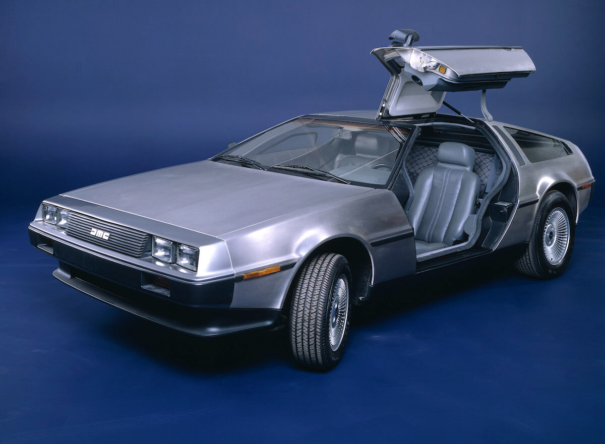 A DeLorean DMC-12