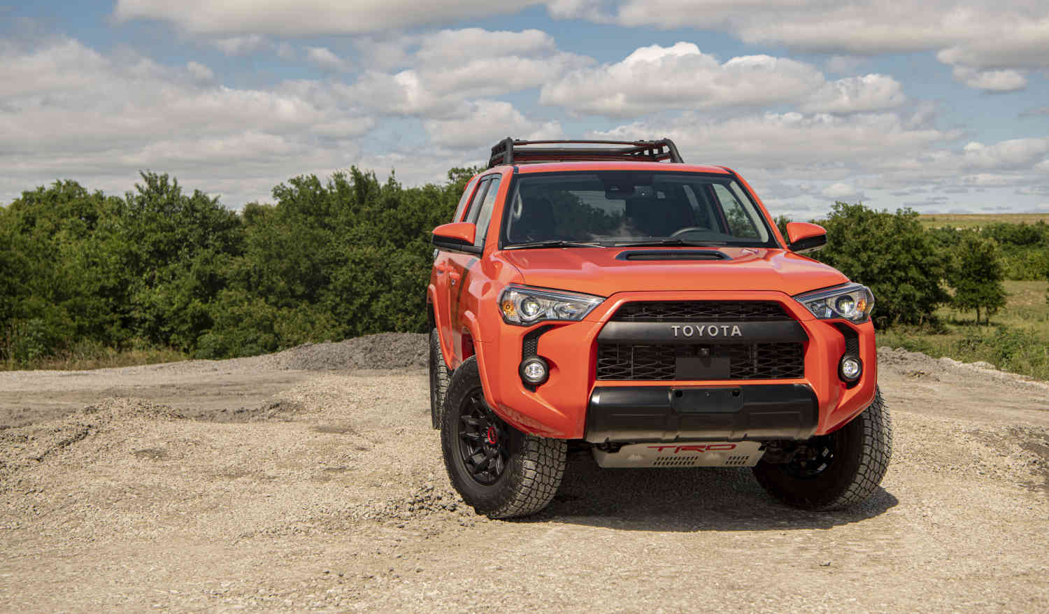 The fully-loaded 2023 Toyota 4Runner in Solar Octane