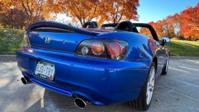 2008 Honda S2000 in the autumn sunlight