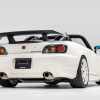 A rear view of the Honda S2000R from Evasive Motorsports