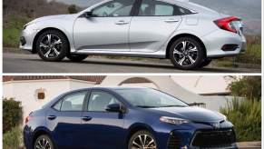 2018 Honda Civic vs 2018 Toyota Corolla used cars