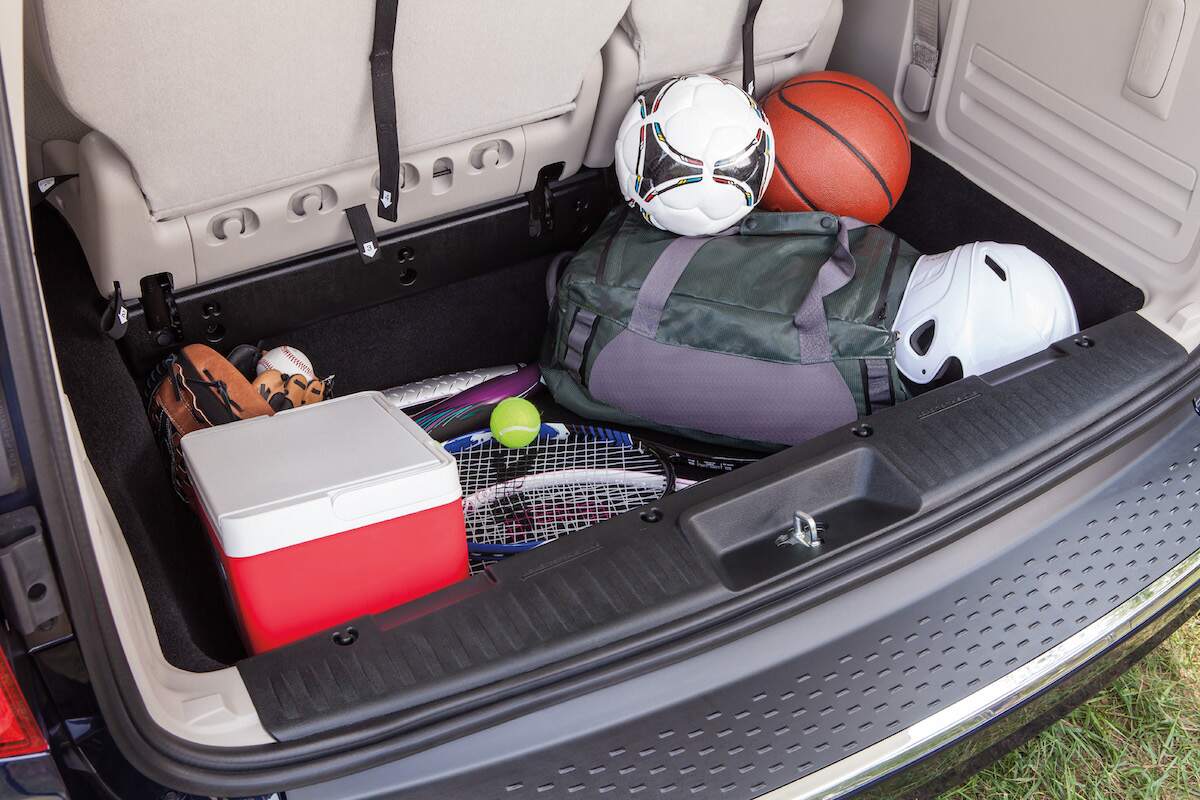 2020 Dodge Grand Caravan cargo space