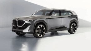 The 2023 BMW XM on display