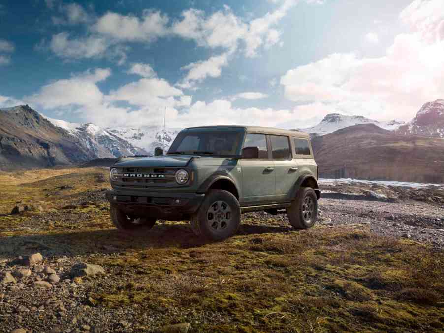 The 2023 Ford Bronco trim in the Big Bend configuration