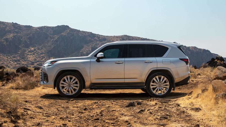 The 2023 Lexus LX 600 SUV gets acceptable fuel economy