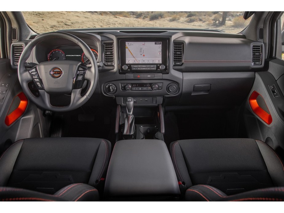 2023 Nissan Frontier Pro-4X interior and dash