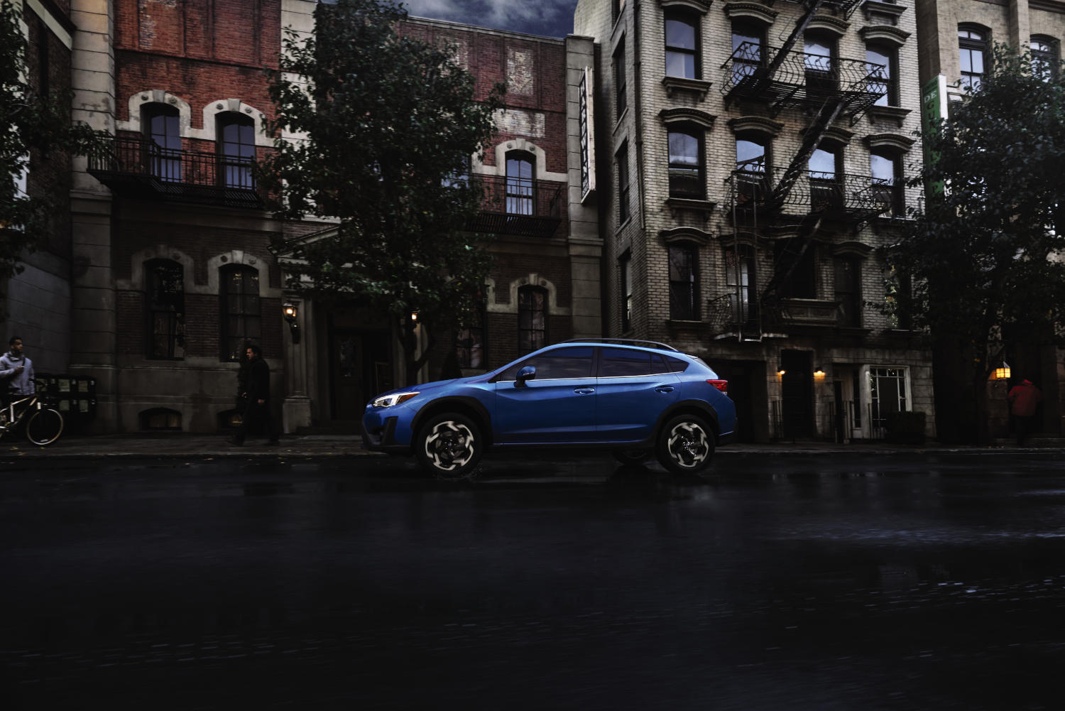 The 2023 Subaru Crosstrek SUV in blue