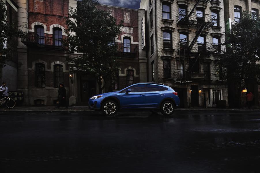 The 2023 Subaru Crosstrek SUV in blue