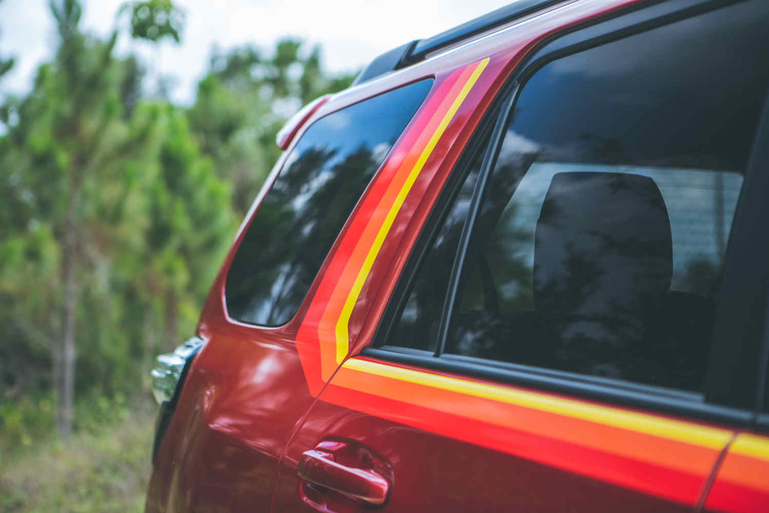 The 2023 Toyota 4Runner 40th Anniversary stripes